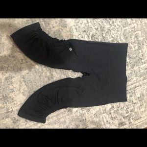 Seamless lululemon leggings - charcoal gray